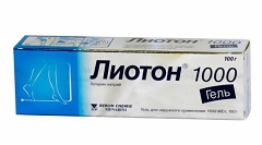 Гель для наружного применения Лиотон 1000
