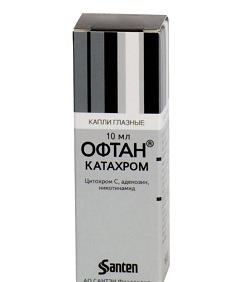 Капли глазные Офтан Катахром