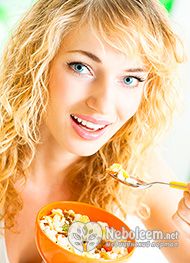 Калорийность злаковых хлопьев - более 320 ккал на 100 грамм