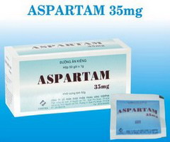 Аспартам в упаковке