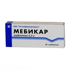 Таблетки Мебикар
