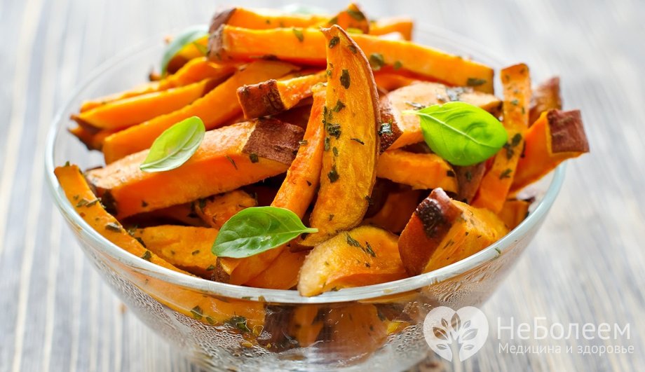 Жареный батат