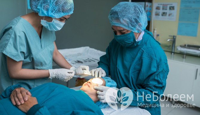 Оперировать можно только созревшую катаракту