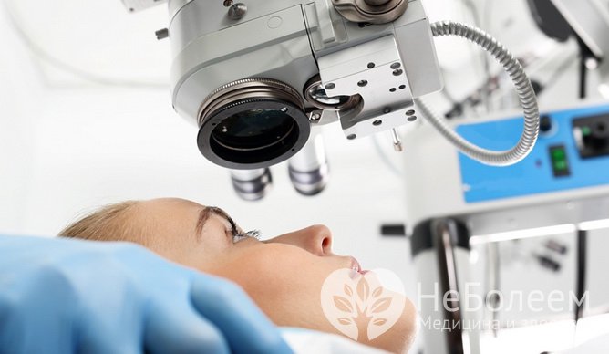 Катаракту удаляют лазером