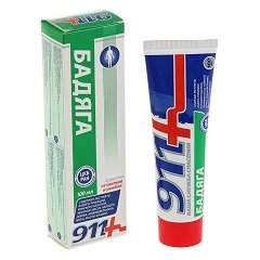 Косметический гель для тела 911 Бадяга