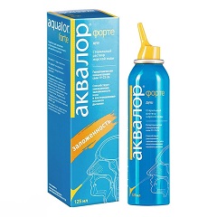 Спрей назальный Аквалор форте