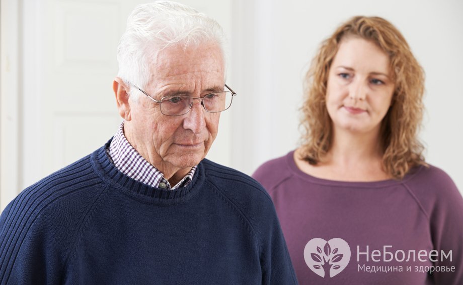 Признаки деменции