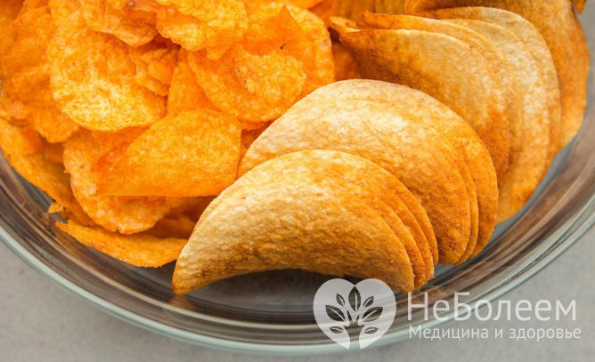Чипсы – аромат, провоцирующий переедание