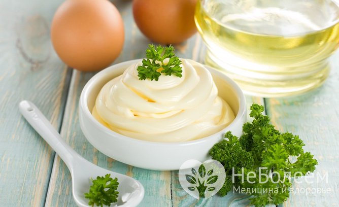 Враги фигуры: майонез