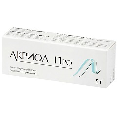 Крем для наружного и местного применения Акриол Про