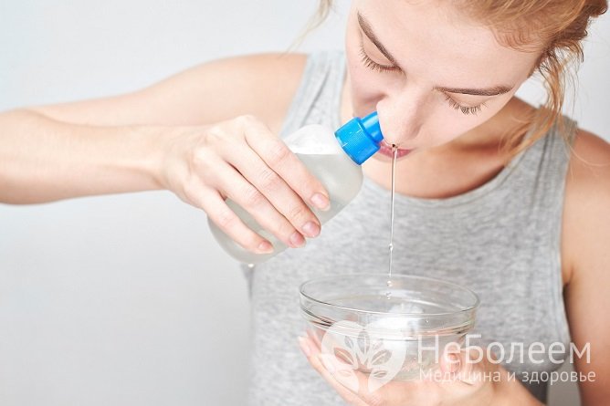 Перед применением ГКС необходимо очистить слизистую оболочку носа от корок и слизи